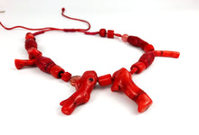 Exotic Dreamy Coral Adjustable Length Necklace