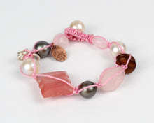 Haute Couture Knitted South Sea Tahitian Pearls Bracelet