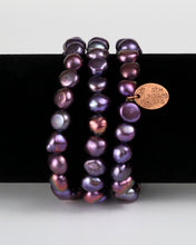 Fresh Water Pearls Fun and Easy Elastic Bracelets - Set of 3