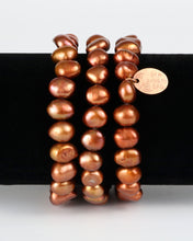 Fresh Water Pearls Fun and Easy Elastic Bracelets - Set of 3