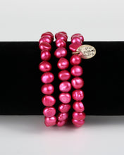 Fresh Water Pearls Fun and Easy Elastic Bracelets - Set of 3