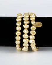 Fresh Water Pearls Fun and Easy Elastic Bracelets - Set of 3