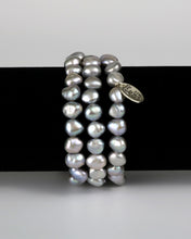 Fresh Water Pearls Fun and Easy Elastic Bracelets - Set of 3