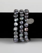 Fresh Water Pearls Fun and Easy Elastic Bracelets - Set of 3