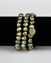 Fresh Water Pearls Fun and Easy Elastic Bracelets - Set of 3