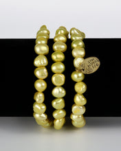 Fresh Water Pearls Fun and Easy Elastic Bracelets - Set of 3