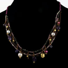 One of a Kind Exclusive and Exotic Beaded Multi Strand Necklace