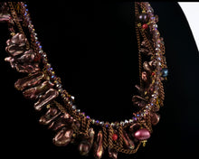 One of a Kind Exclusive and Exotic Beaded Multi Strand Necklace