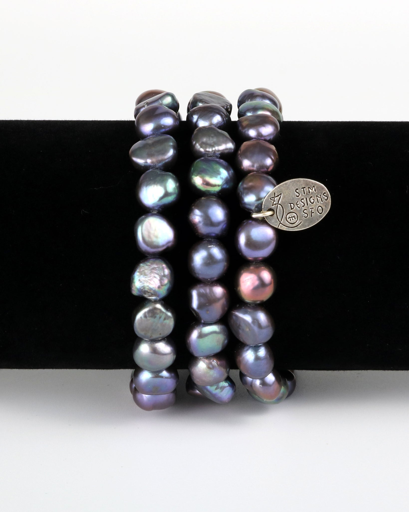 Aquatic Bead Bracelets (set of 3)
